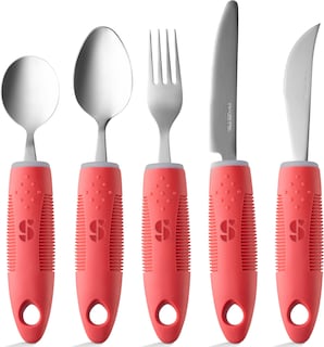 Foto 1 | Juego De Cocina Adaptive Utensilios Special Supplies De 5 Piezas Color Rojo - Venta Internacional.
