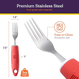 Foto 2 | Juego De Cocina Adaptive Utensilios Special Supplies De 5 Piezas Color Rojo - Venta Internacional.
