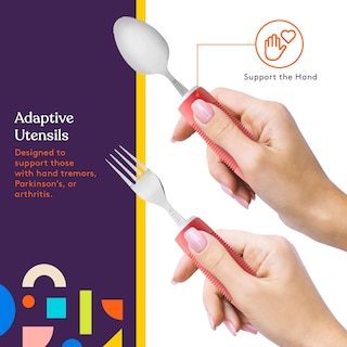 Foto 6 | Juego De Cocina Adaptive Utensilios Special Supplies De 5 Piezas Color Rojo - Venta Internacional.