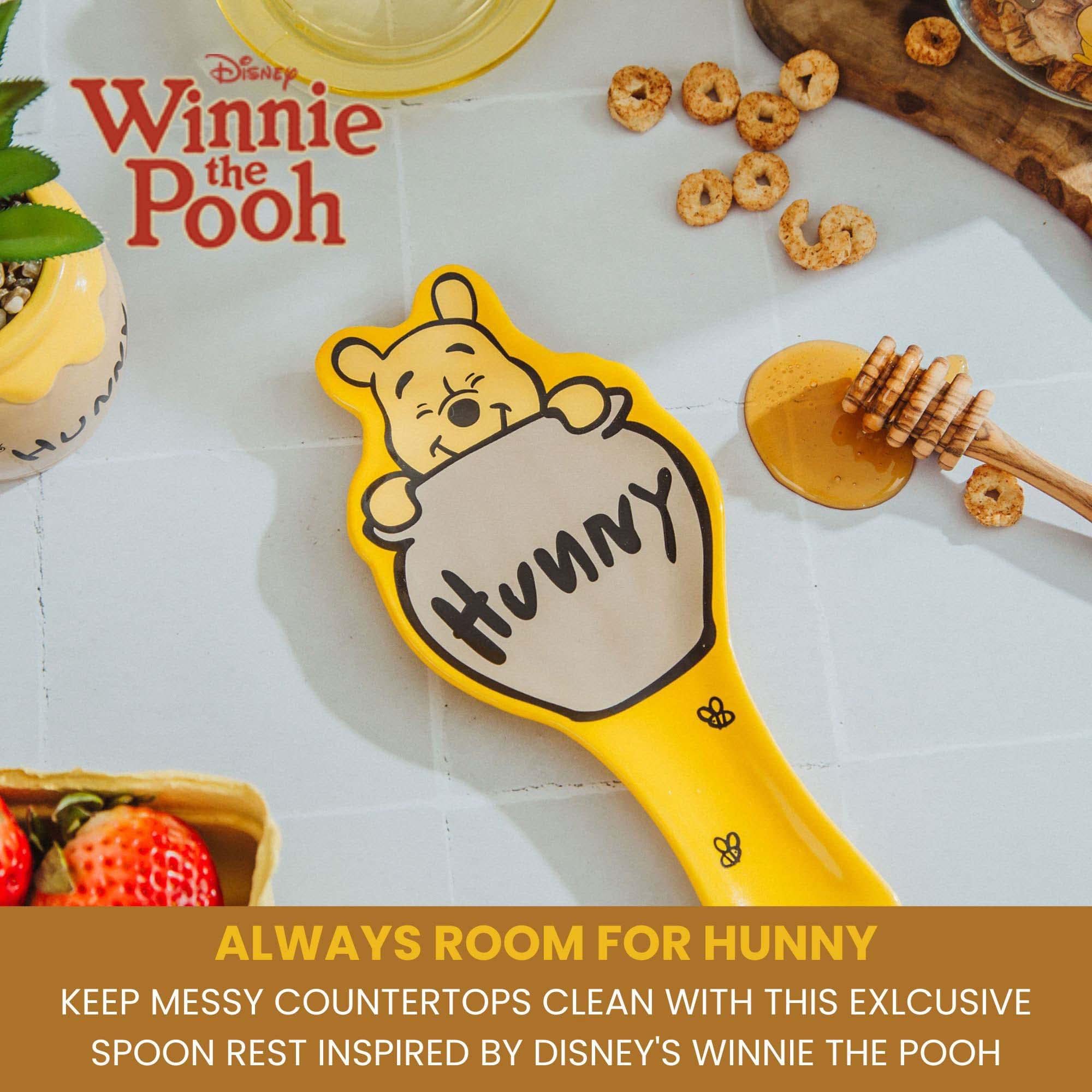Foto 5 pulgar | Soporte Para Cucharas Silver Buffalo Winnie The Pooh Ceramic - Venta Internacional.
