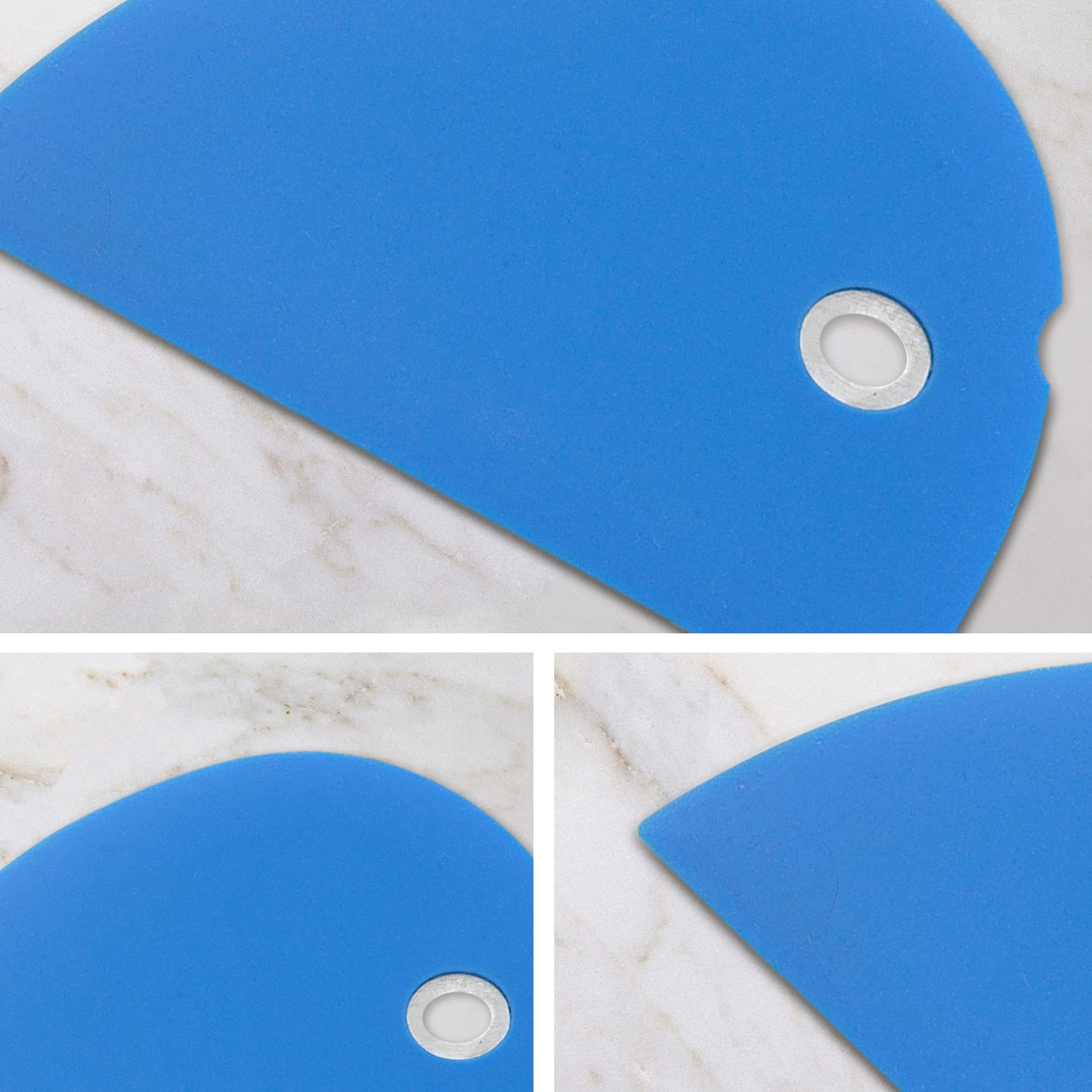 Foto 5 pulgar | Rascador De Cuencos De Silicona Messermeister Azul 6x8 Cm - Venta Internacional.
