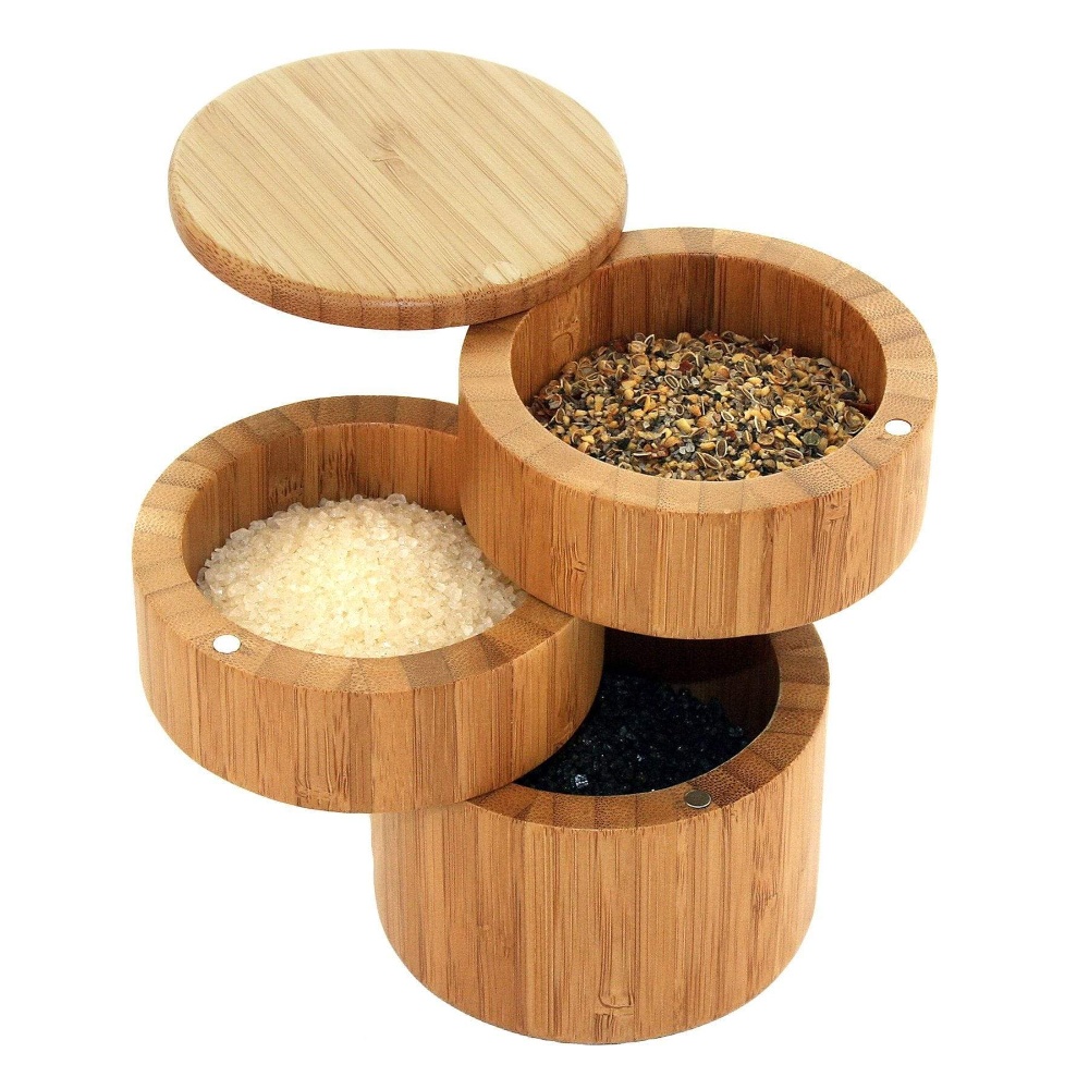 Foto 1 | Especiero De 3 Niveles Totally Bamboo
