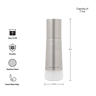 Foto 2 | Molinillo De Sal Kitchenaid, Relleno De Acero Inoxidable, 20 Cm - Venta Internacional.