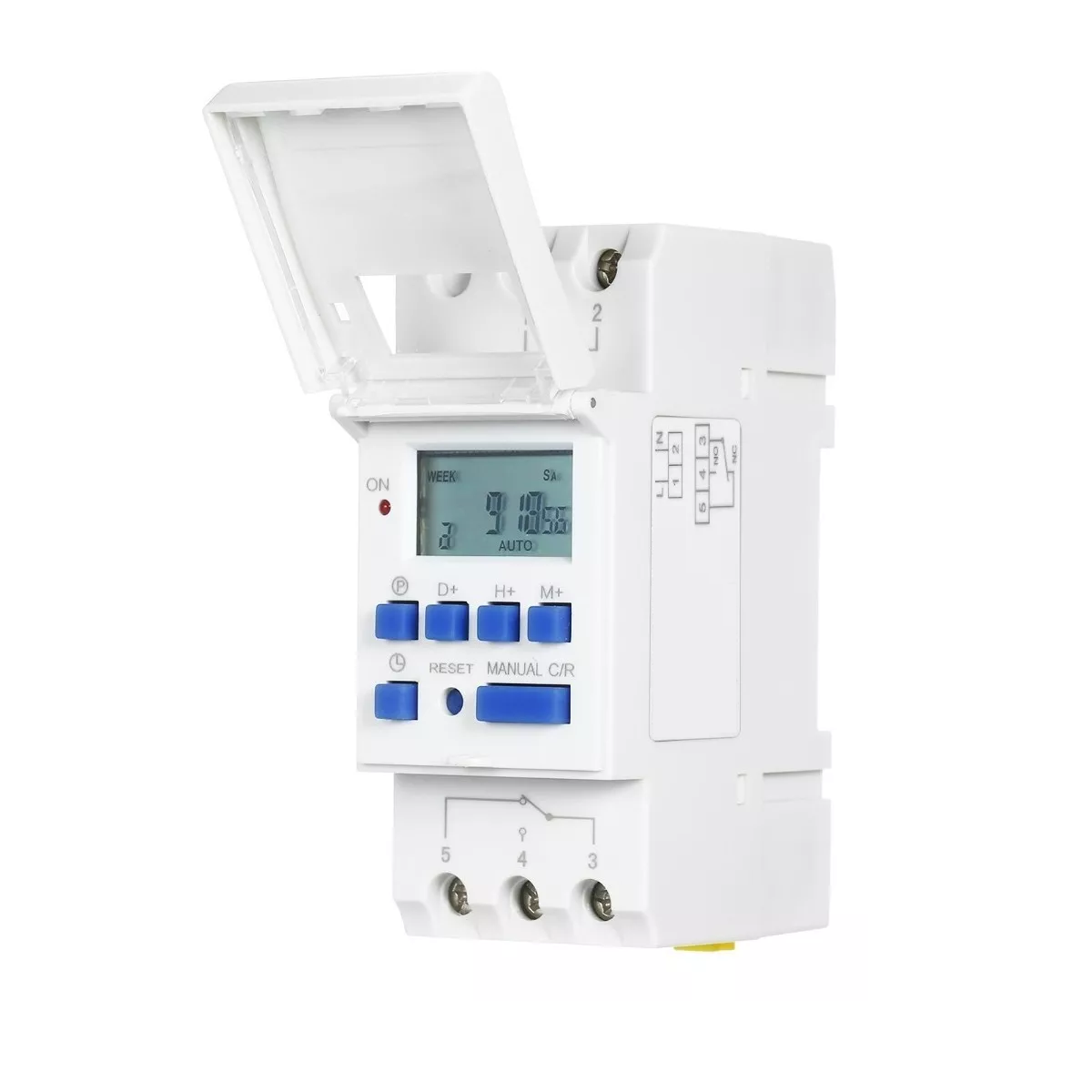 Foto 1 | Interruptor Digital Temporizador Programable Eo Safe Imports Esi-8300 color Blanco