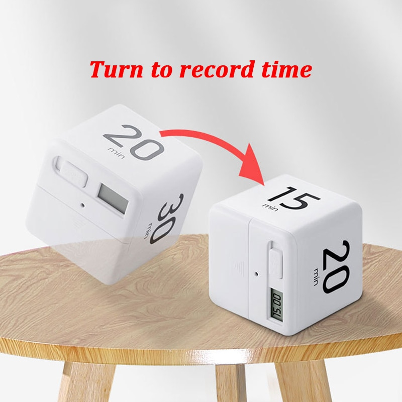 Foto 5 | Venta Internacional- Temporizadores de Cocina Httn Cubic Timer Led con Cuenta Regresiva