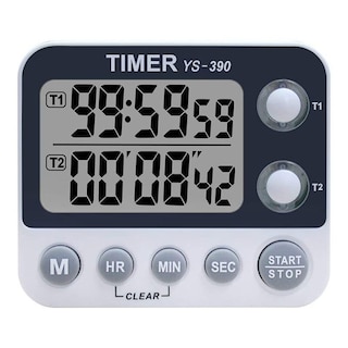 Foto 1 | Temporizador de Cocina Digital con Pantalla LCD y Cuenta Regresiva
