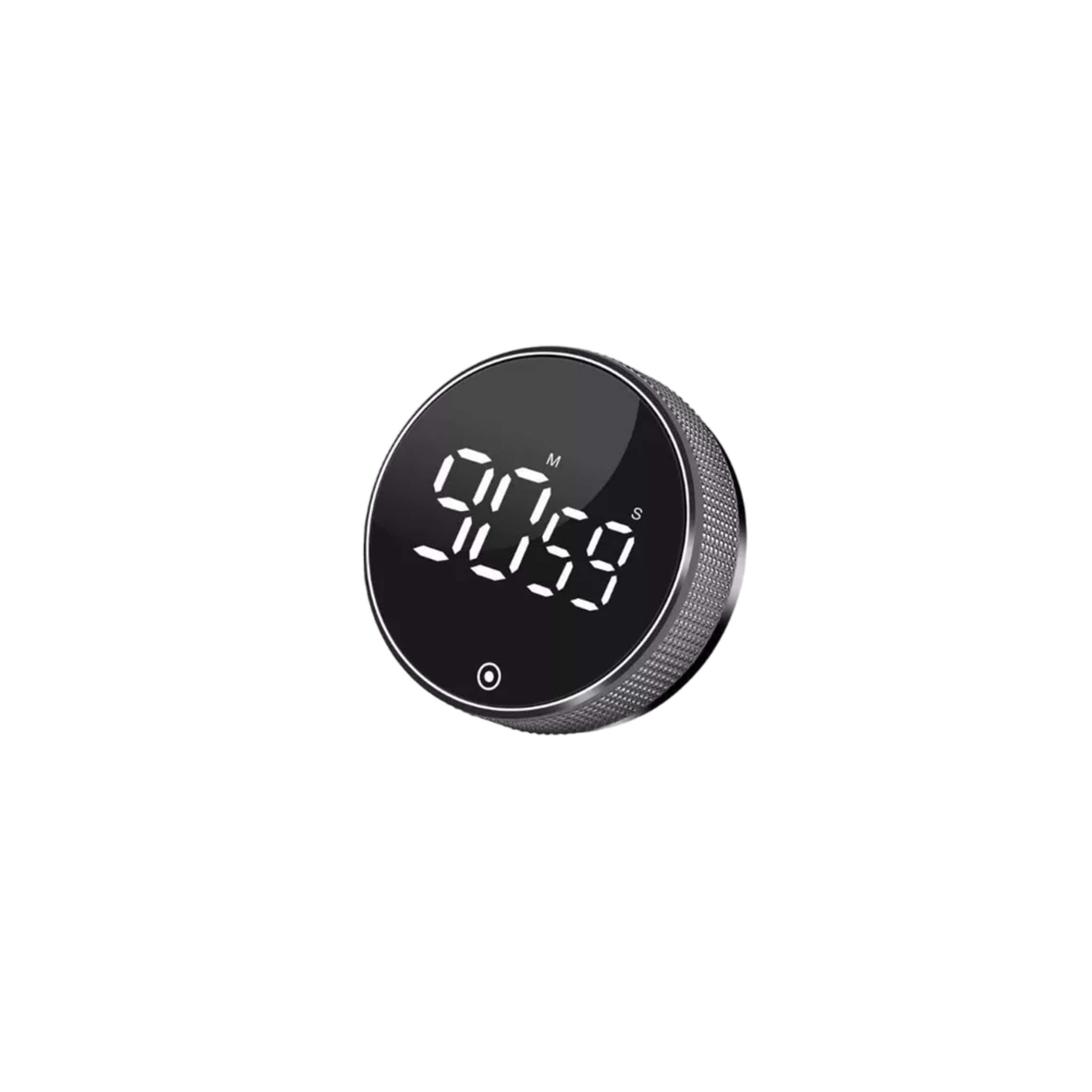 Cronómetro Magnético Digital Para Cocina, Pantalla Led Grande Negro $470