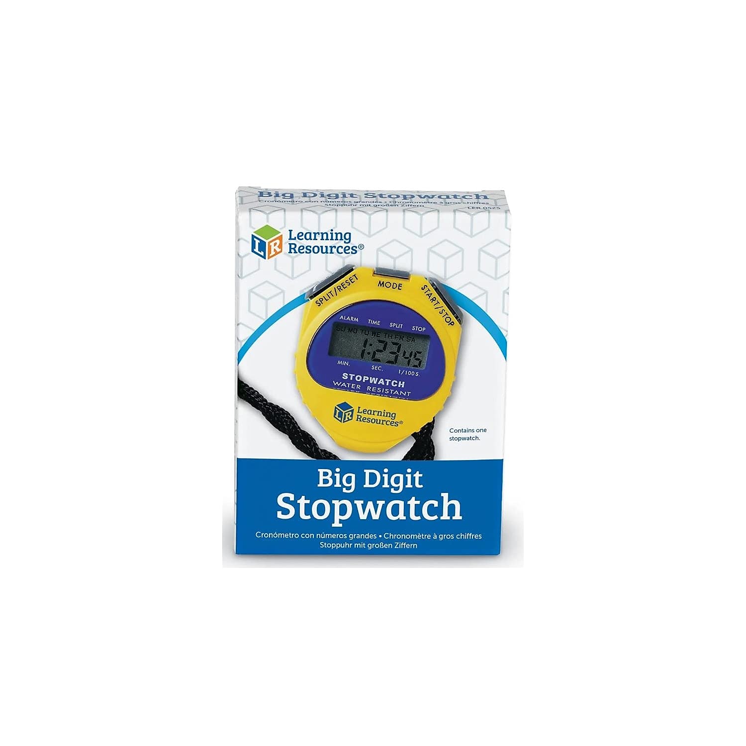 Foto 3 | Stopwatch Learning Resources Big Digit 12/24 H Con Alarma - Venta Internacional.