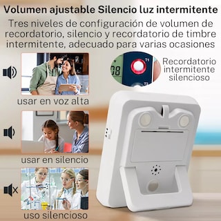 Foto 2 | Cronómetro Digital De Cocina Con Cuenta Regresiva Eo Safe Imports Esi-17490 Blanco