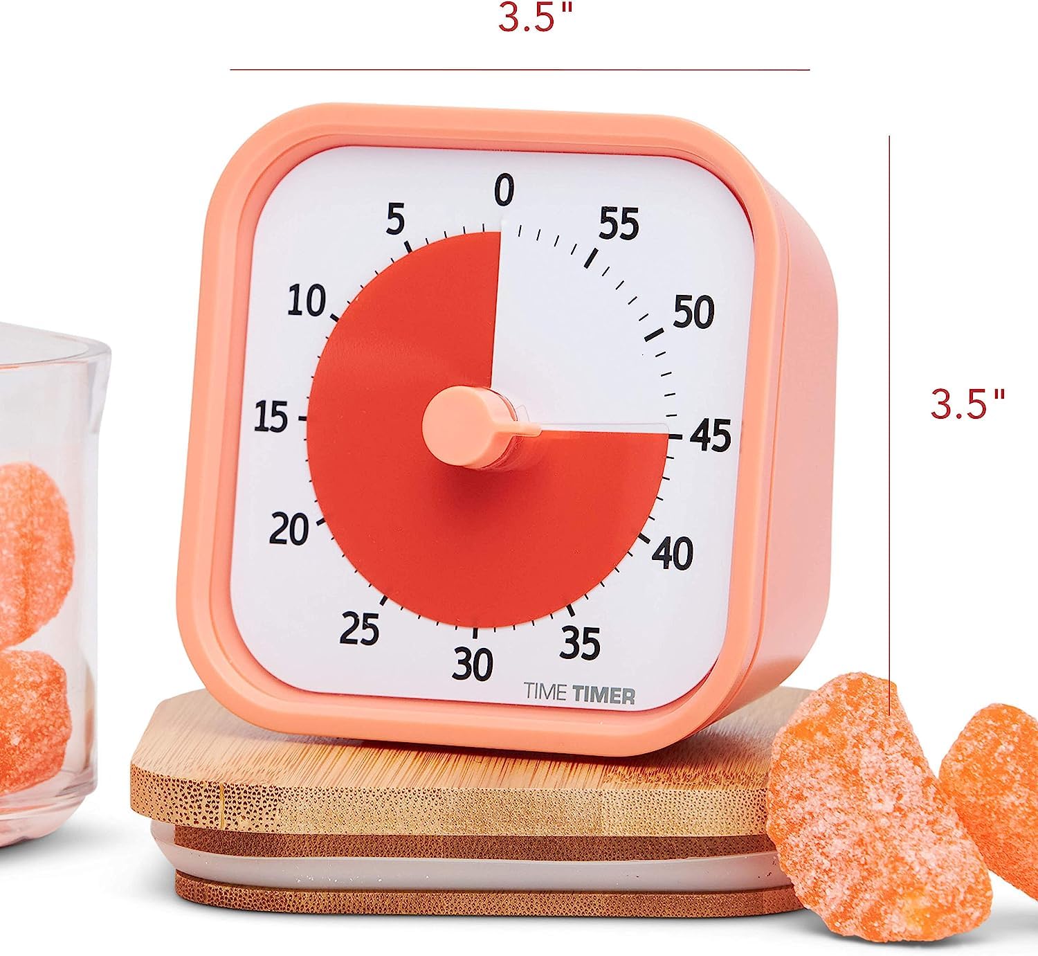 Foto 2 | Temporizador Visual Time Timer Home Mod 60 Minute Kids Orange - Venta Internacional.