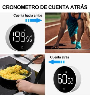Foto 4 | Temporizador Xtellar Digital Con Soporte Magnético Para Cocina