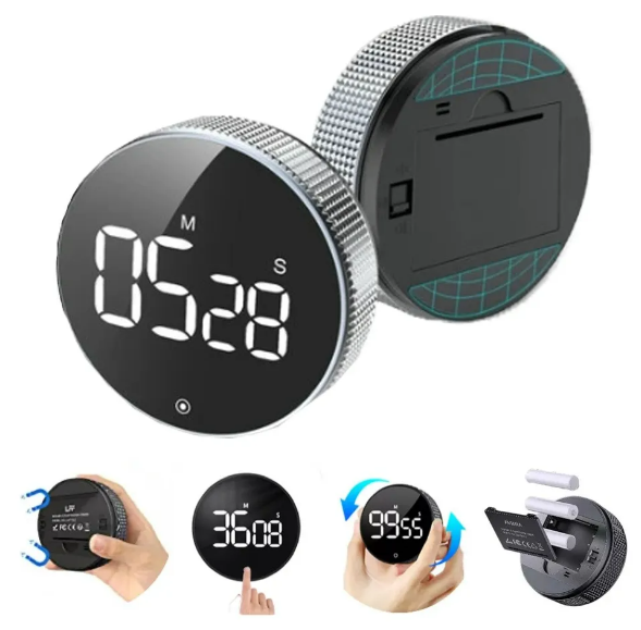 Foto 5 pulgar | Cronómetro Xtellar Magnético Digital Para Cocina, Pantalla Led Grand