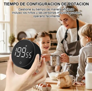 Foto 3 | Temporizador Xtellar Digital Con Soporte Magnético Para Cocina