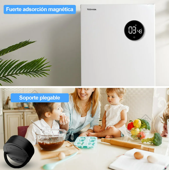 Foto 5 pulgar | Temporizador Xtellar Digital Con Soporte Magnético Para Cocina