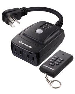 Foto 1 | Interruptor Temporizador Con Sensor De Luz Dewenwils, Impermeable, 15 A, 1/2 Hp - Venta Internacional.