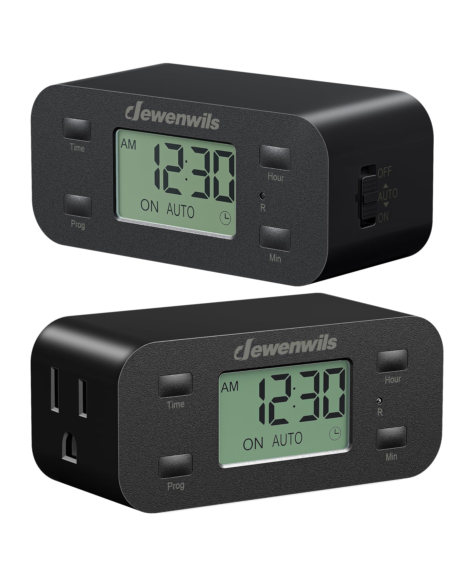 Temporizador Digital Dewenwils Programable 24 Horas, Paquete De 2 - Venta Internacional.