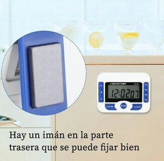 Foto 4 | Xtellar Temporizador Digital Multifuncional Con 4 Programaciones Y Cuenta Regresiva