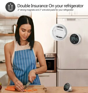 Foto 3 | Temporizador De Cocina Xtellar – Digital Y Ergonómico Con Visor Grande Y Súper Práctico