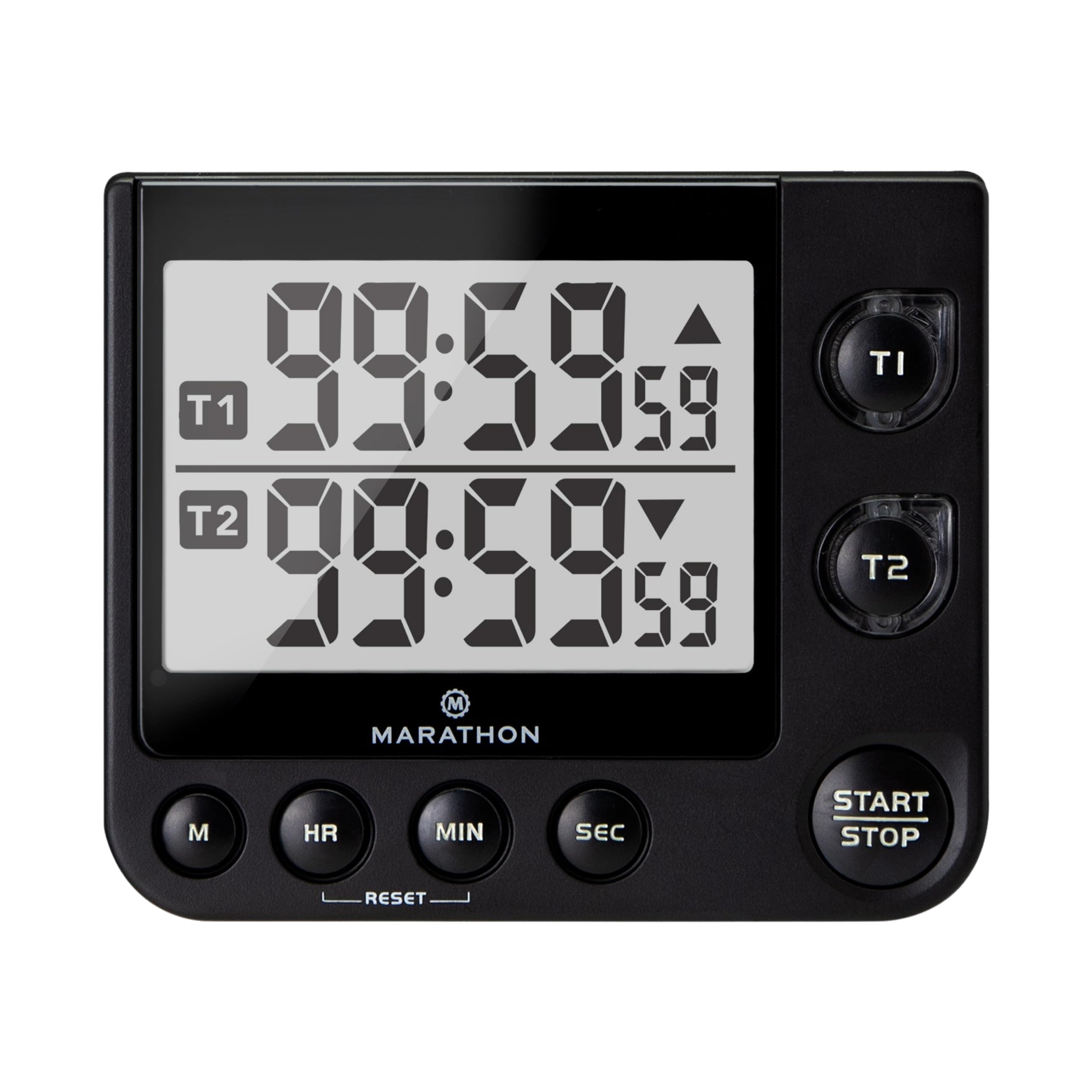 Foto 2 pulgar | Temporizador Digital Dual Marathon 100 Hour Con Alarma Negro - Venta Internacional.