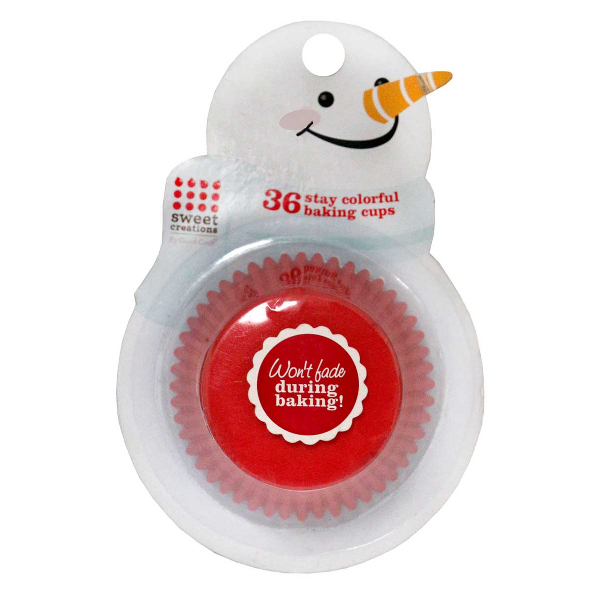 Foto 2 pulgar | Papel para Cupcake Sweet Creations color Rojo 36 Pzs