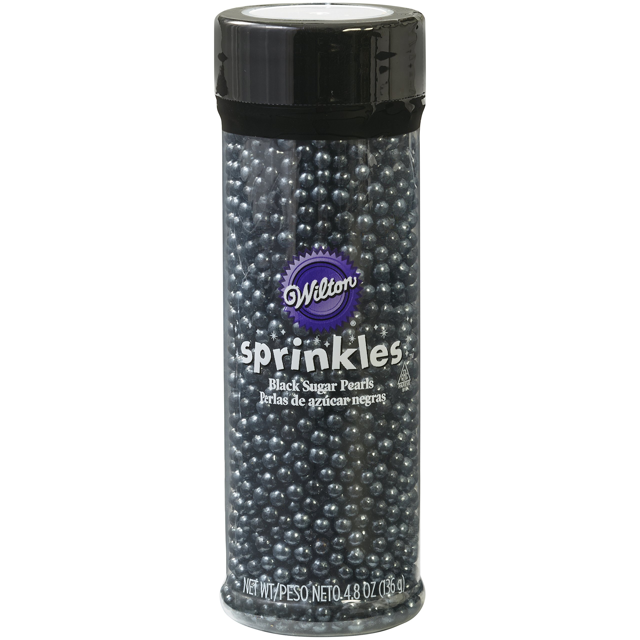 Botella Negra De 150 Ml Para Decorar Sugar Pearls Wilton - Venta Internacional.