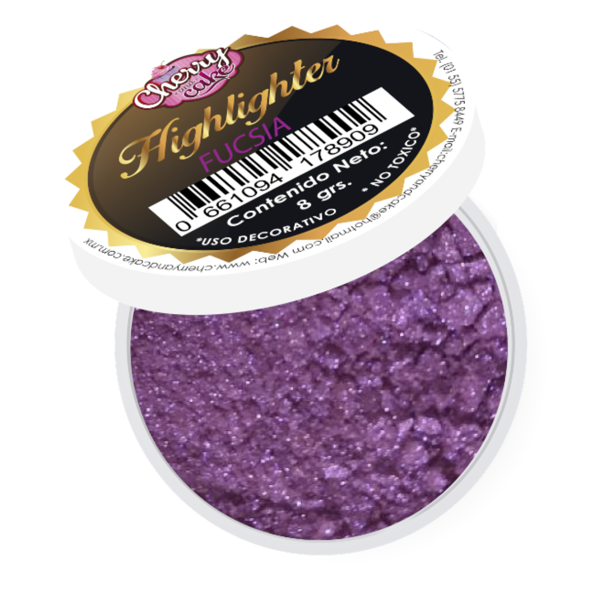 Matizador Highlighther Fucsia Con  5 Pz