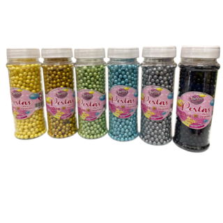 Foto 2 | Perlas Para Gelatina De 100 Gr Con 8 Pz Colores Varios