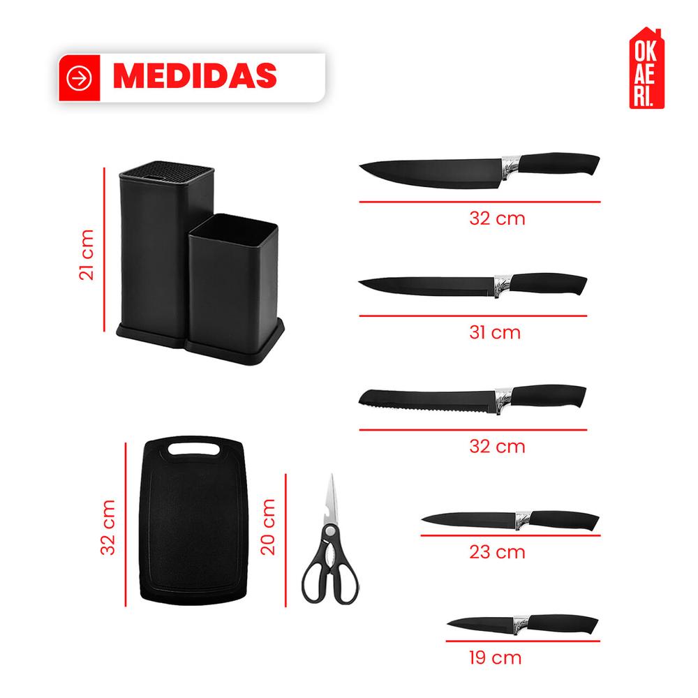 Foto 4 pulgar | Set de Utensilios Okaeri 19 Piezas