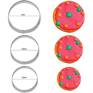Foto 5 | Cortadores De Galletas, 12 Moldes De Acero Inoxidable Para Galletas - Venta Internacional.
