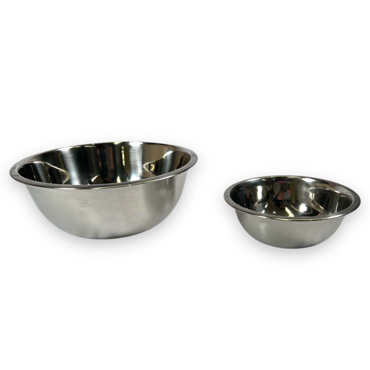Foto 3 pulgar | Set De 2 Bowls Acero Inoxidable Cocinar Batir Servir