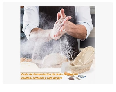 Foto 4 | 4pzs Cesta De Prueba De Masa Pan Levantamiento Panera Xtellar