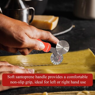 Foto 5 | Rueda Para Repostería Y Ravioles Norpro Grip-ez, Color Rojo, Acero Inoxidable - Venta Internacional.