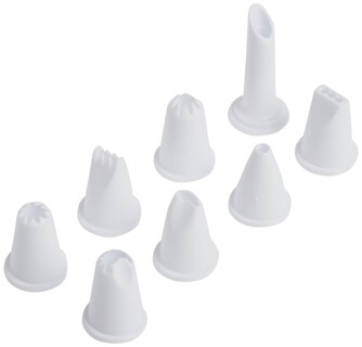 Foto 3 | Juego Norpro De 9 Piezas Para Inyector Y Glaseado Decorativo Para Magdalenas - Venta Internacional.