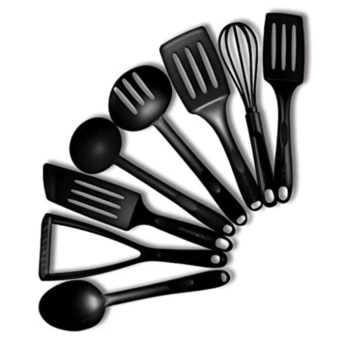 Foto 3 pulgar | Juego De Utensilios 8pz Color Negro T-fal