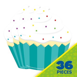 Foto 2 | Papel Para Magdalenas Eureka, 36 Unidades, Para Decoración De Aula - Venta Internacional.