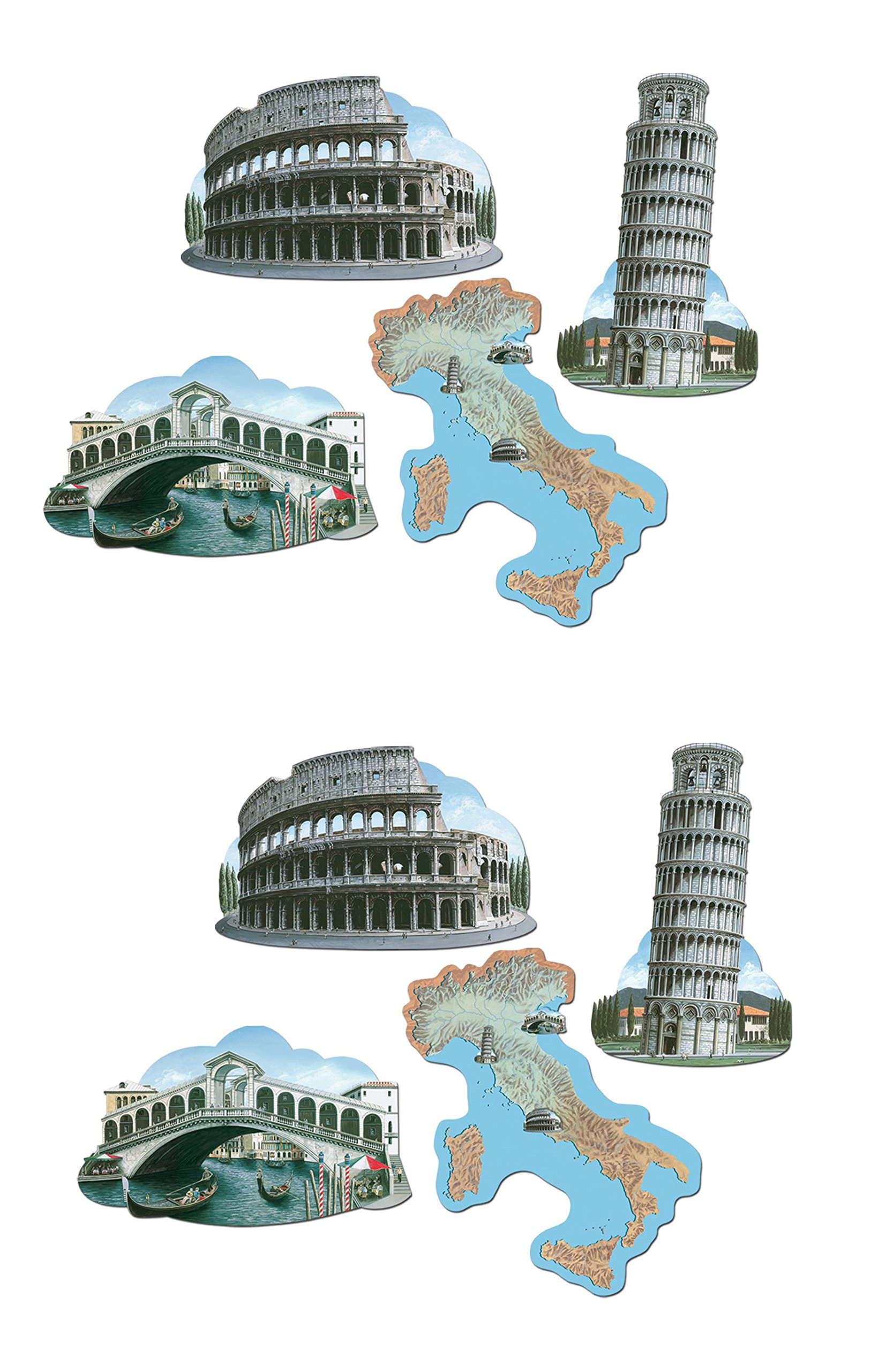 Foto 2 pulgar | Cutouts Beistle, Paquete Italiano De 2 - Venta Internacional.