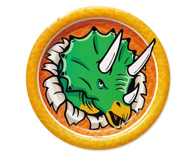 Foto 1 | Platos De Postre Con Diseño De Dinosaurios American Greetings Para Fiestas - Venta Internacional.