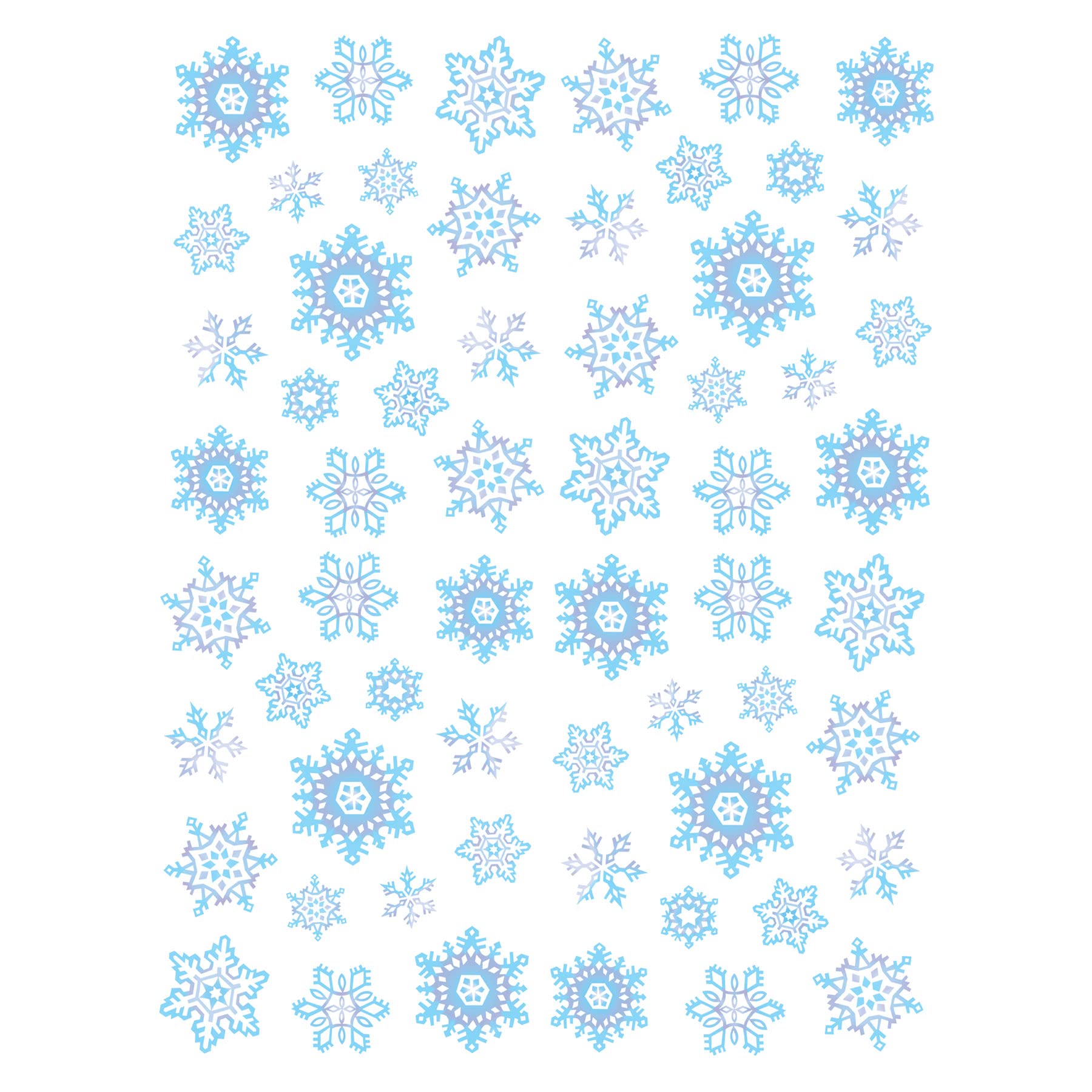 Foto 2 pulgar | Pegatinas Beistle Con Forma De Copo De Nieve Para Decoración De Invierno, 15 Iconos Por Hoja - Venta Internacional.