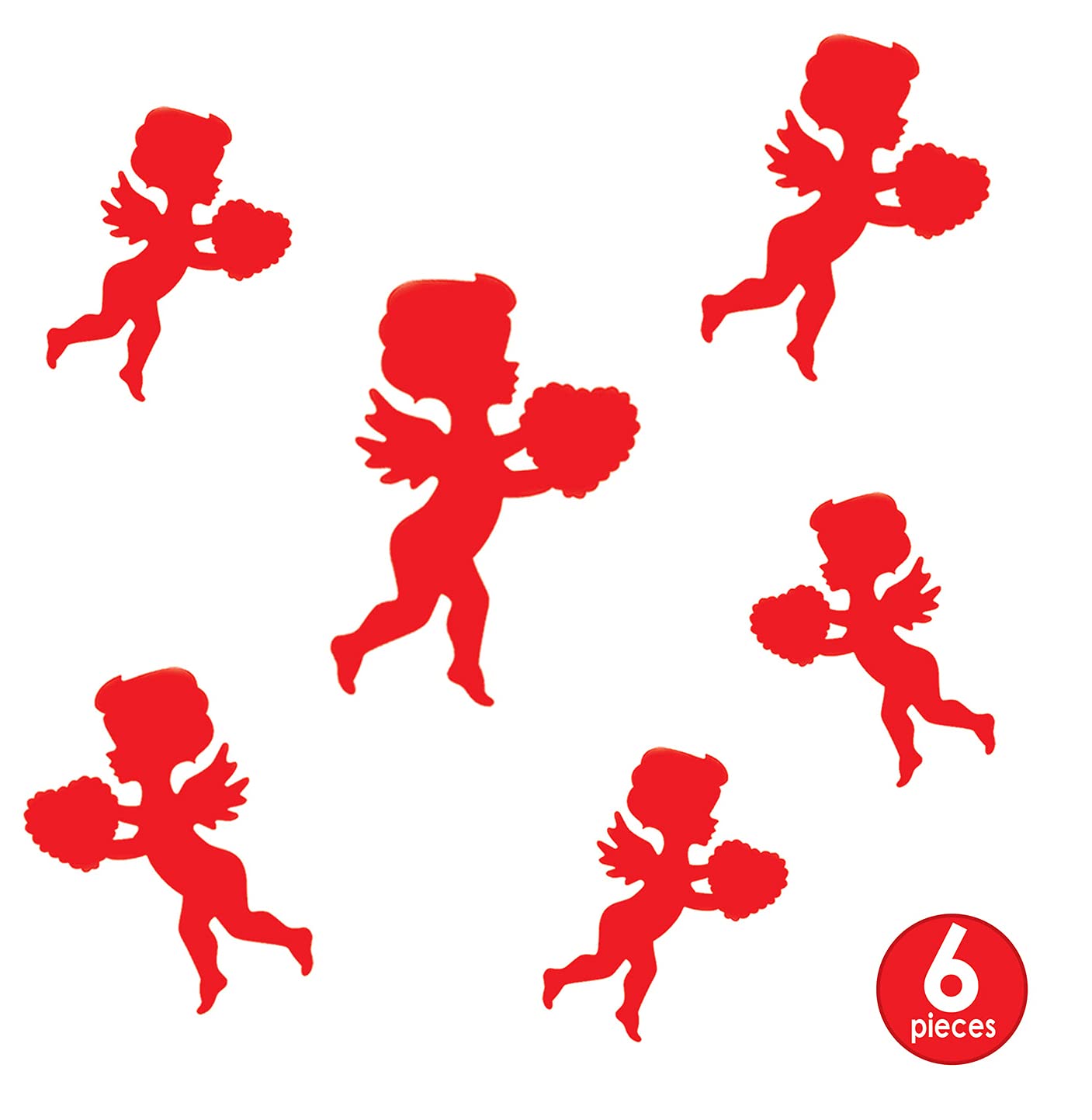 Foto 3 pulgar | Cutouts Beistle Cupid Impreso, Paquete De 6 Piezas - Venta Internacional.
