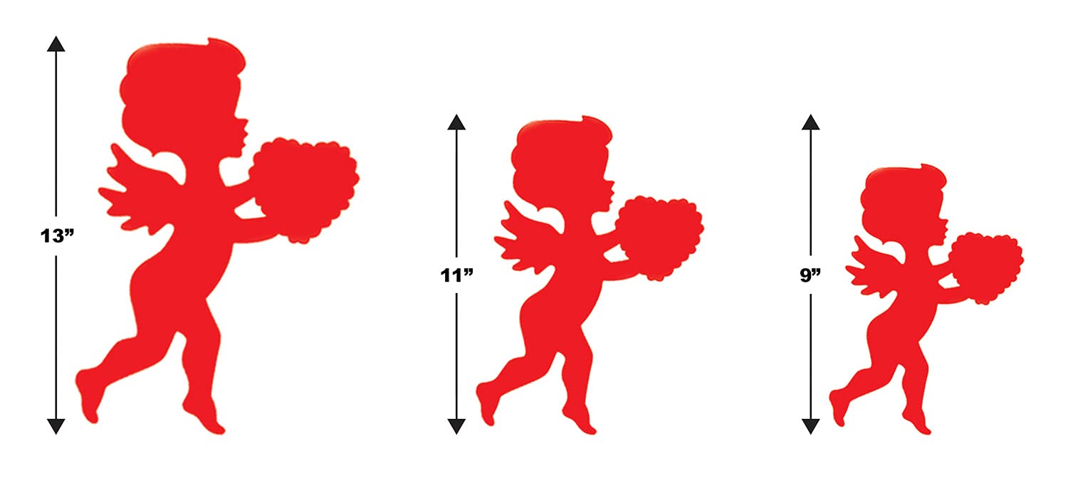 Foto 3 | Cutouts Beistle Cupid Impreso, Paquete De 6 Piezas - Venta Internacional.