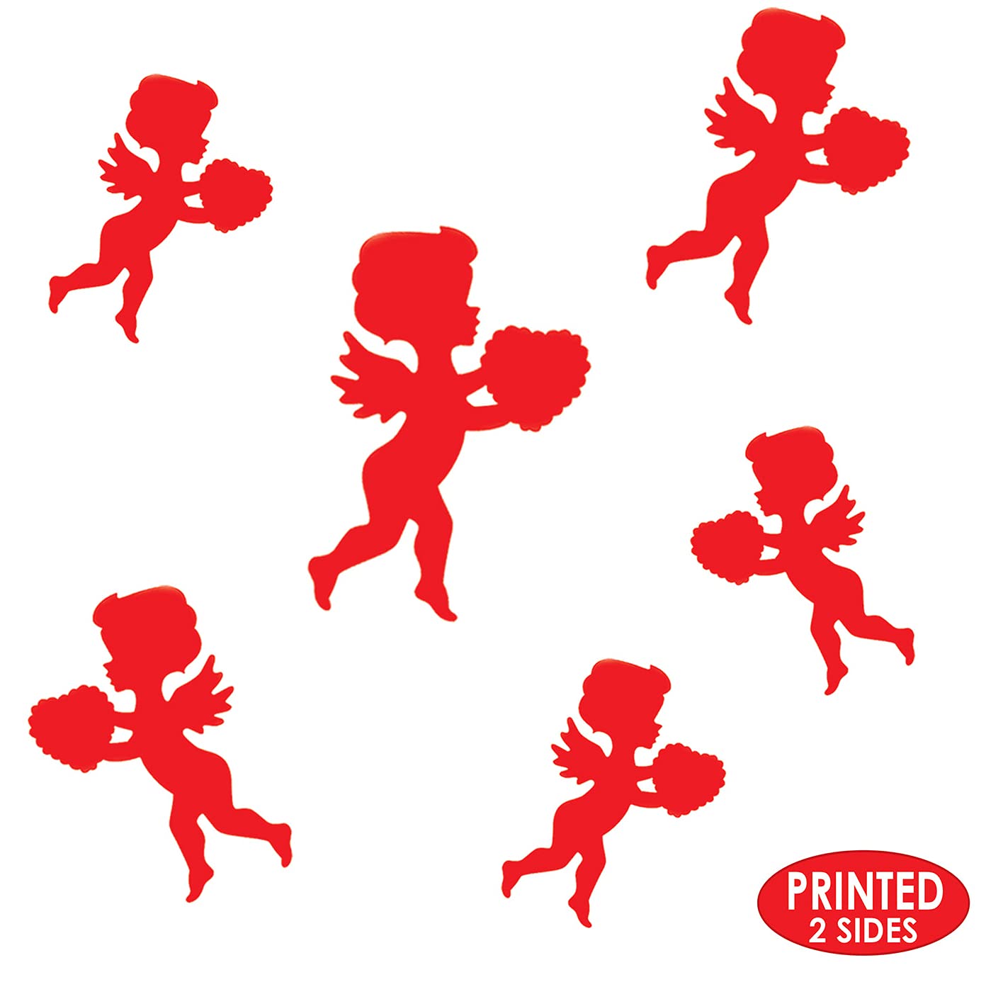 Foto 4 | Cutouts Beistle Cupid Impreso, Paquete De 6 Piezas - Venta Internacional.
