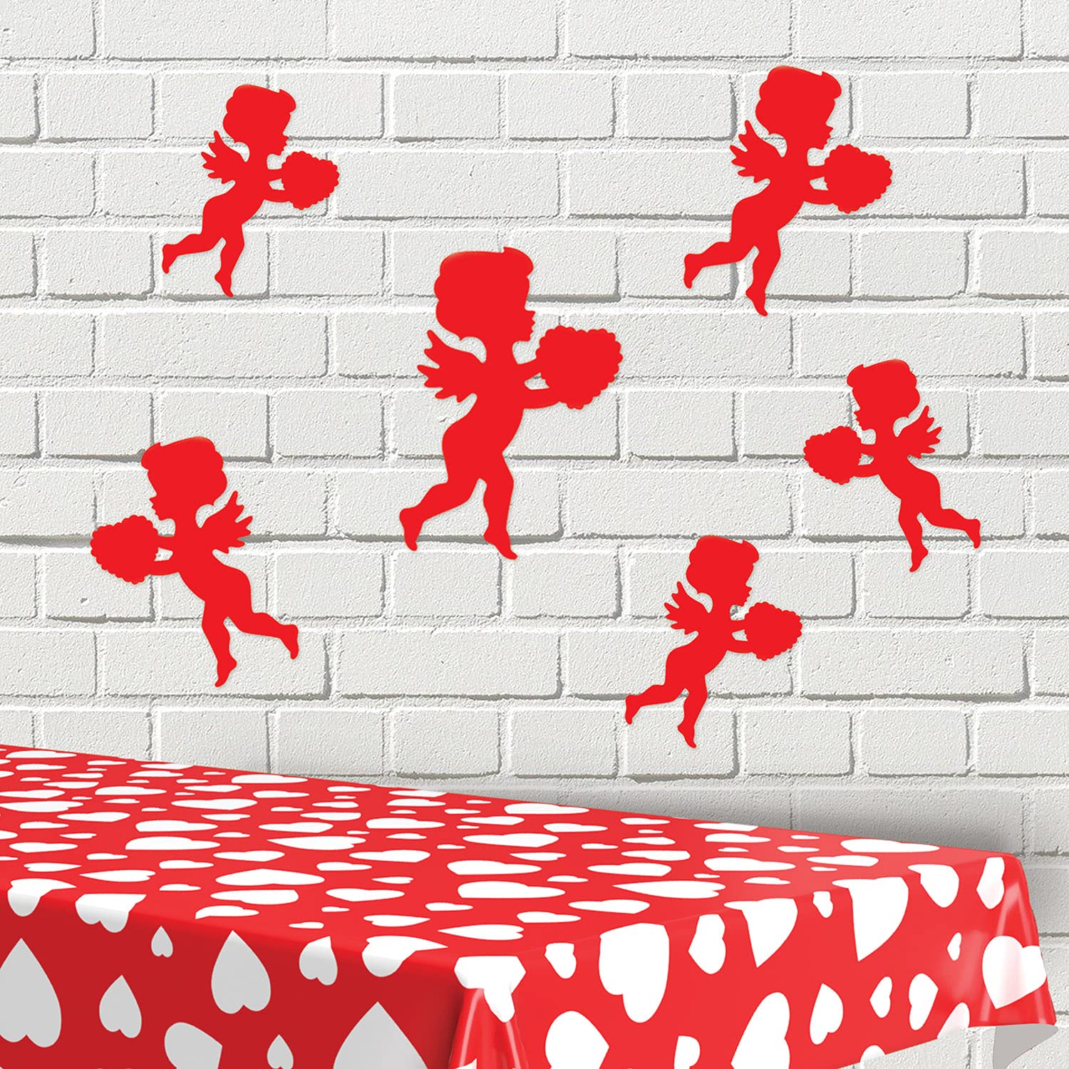Foto 6 | Cutouts Beistle Cupid Impreso, Paquete De 6 Piezas - Venta Internacional.