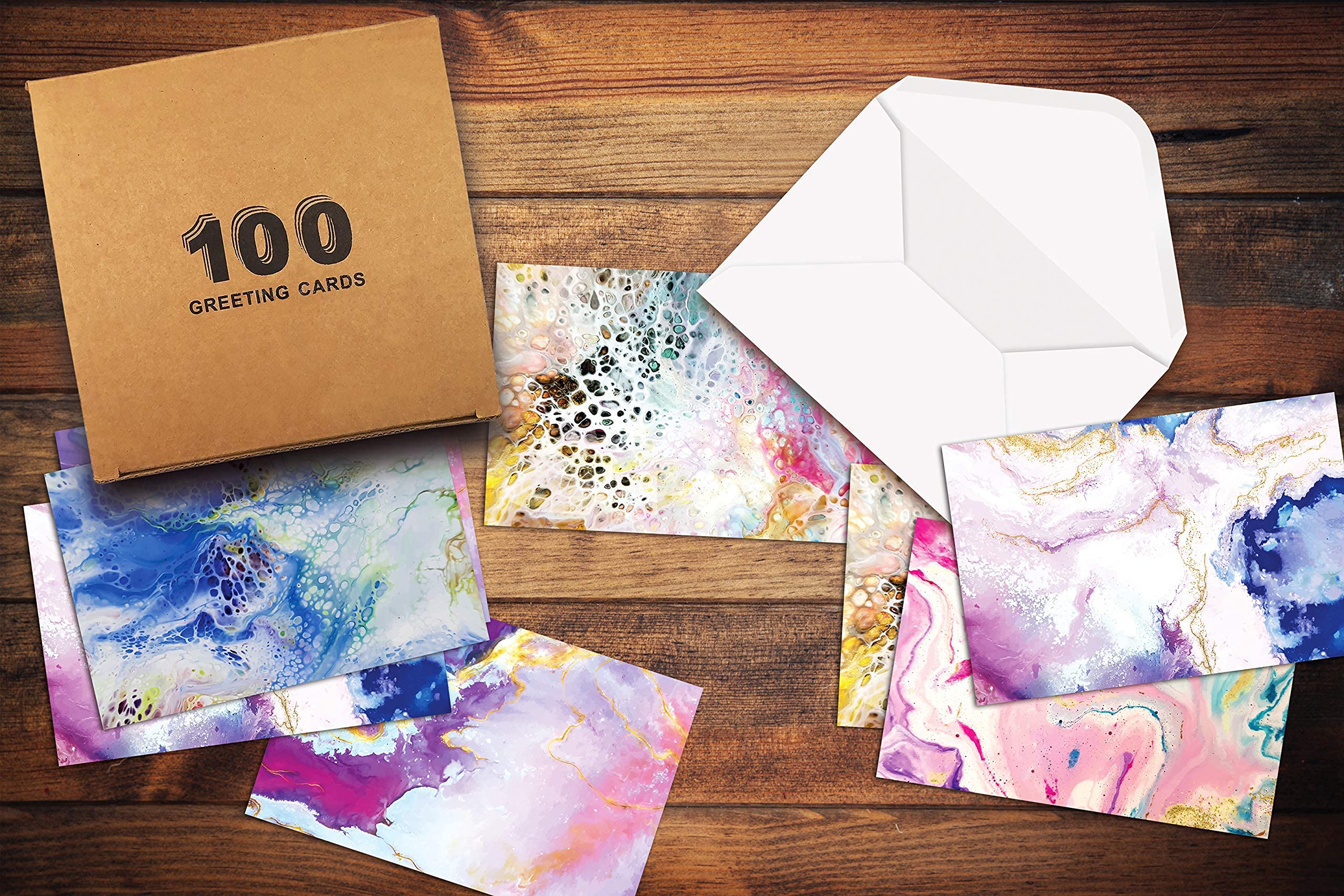 Foto 7 pulgar | Tarjetas De Felicitación Better Office Products  Paquete De 100 Con Sobres - Venta Internacional.