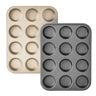 Foto 1 | Charola para Cupcakes Antiadherente Eo Safe Imports Esi-20667 Multicolor 2 Piezas