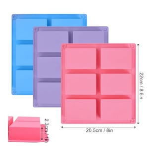Foto 4 | Molde Rectangular de Silicón Belug 3 Piezas