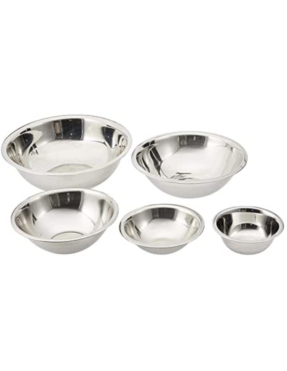 Set 5 Bowls-ensaladeras Inox Hot Spot