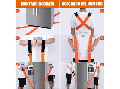 Foto 4 | Xtellar Correas Ez-mover: Eleva Y Desplaza Tus Muebles Con Facilidad