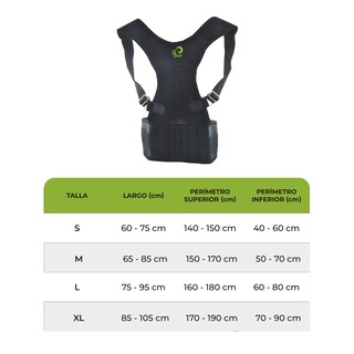 Foto 6 | Chaleco Corrector de Postura Go Plus para Espalda Talla S