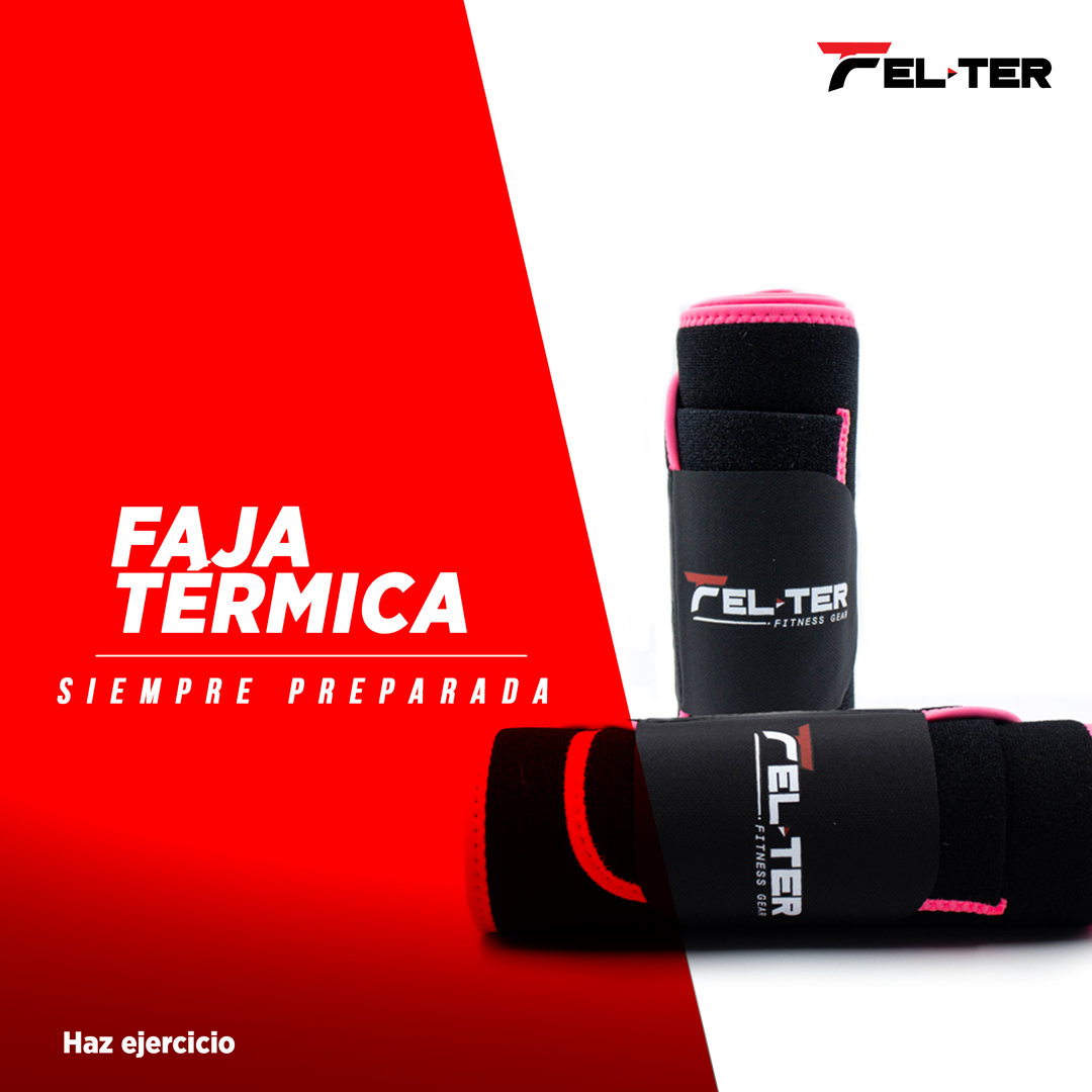 Foto 7 pulgar | Faja Térmica Felter Fitness Negra para Gym Gimnasio, Crossfits, Pesas, Aire Libre