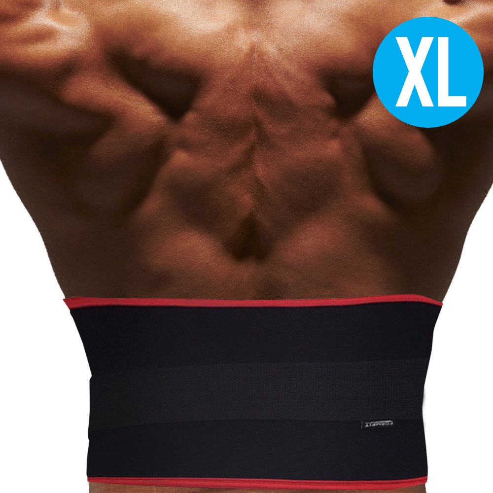 Foto 5 | Cinturón De Entrenamiento De Fuerza Formfit Back Support Negro/rojo Xl - Venta Internacional.